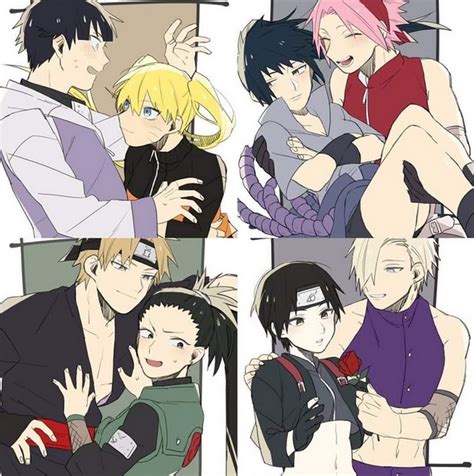 Naruto Couples But With Gender Swap Fandom