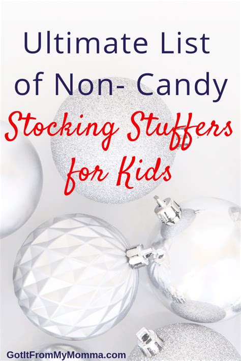 Non Candy Stocking Stuffer Ideas For Kids Stocking Stuffers For Kids