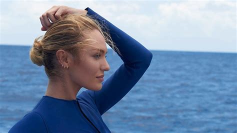 Candice Swanepoel Embajadora Marca Biotherm Belleza Cosmetica Vogue