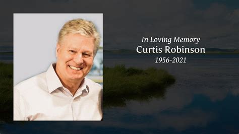 Curtis Robinson Tribute Video