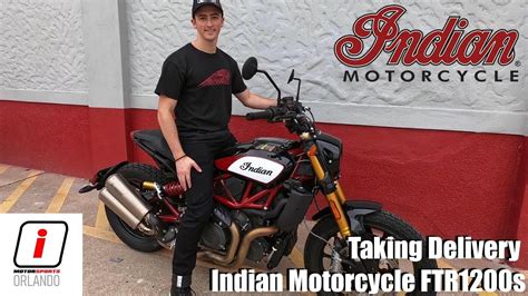 5632 edgewater dr, orlando, fl 32810. Taking Delivery of a NEW Indian Motorcycle FTR1200s ...