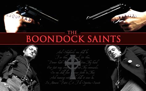Boondock Saints Action Crime Thriller Weapon Gun Pistol Wallpaper