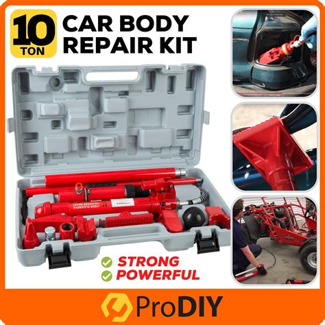 Product description 1 ton scissor jack is built for extra lifting and maneuverability for all your load lifting needs. 1 Set 10 Ton Car Body Repair Kit Jack Kit Power Jack Body ...
