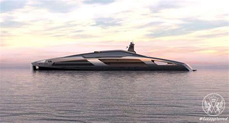 Aqueous 120 Meter Superyacht Concept Illumination Of Luxury