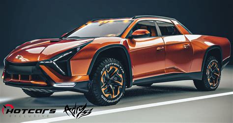Exclusive Check Out This Hypothetical Lamborghini Pickup Render