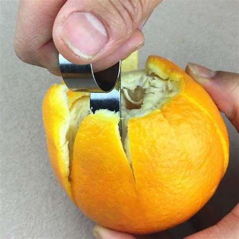 Easy Way To Peel An Orange Pict Art