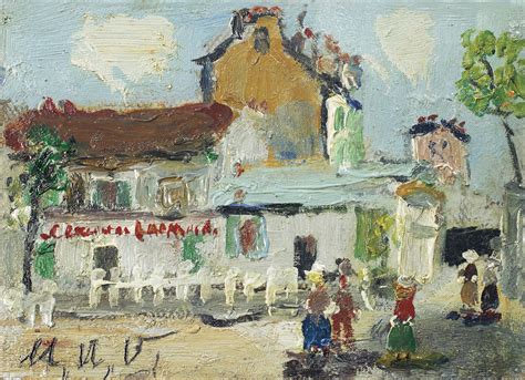 Maurice Utrillo 1883 1955 Le Lapin Agile à Montmartre Christies