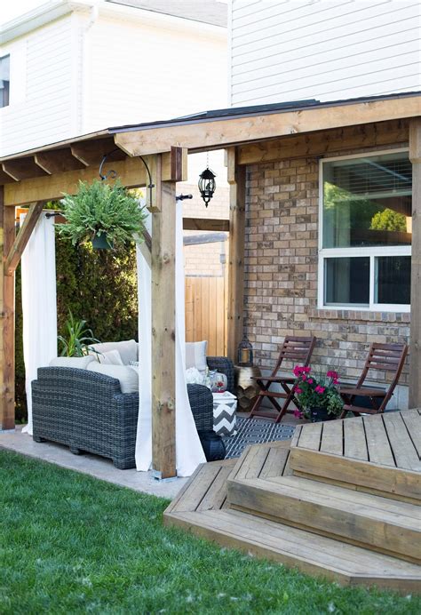 Hdblogsquad How To Build A Covered Patio • Brittany Stager
