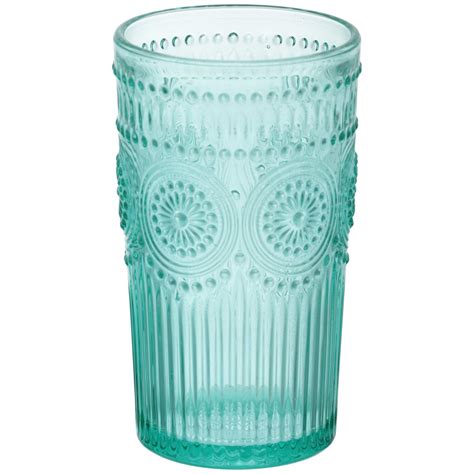 The Pioneer Woman Adeline 16 Ounce Emboss Glass Tumblers Set Of 4