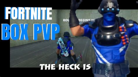 Fortnite Box Pvp With Lucky Youtube