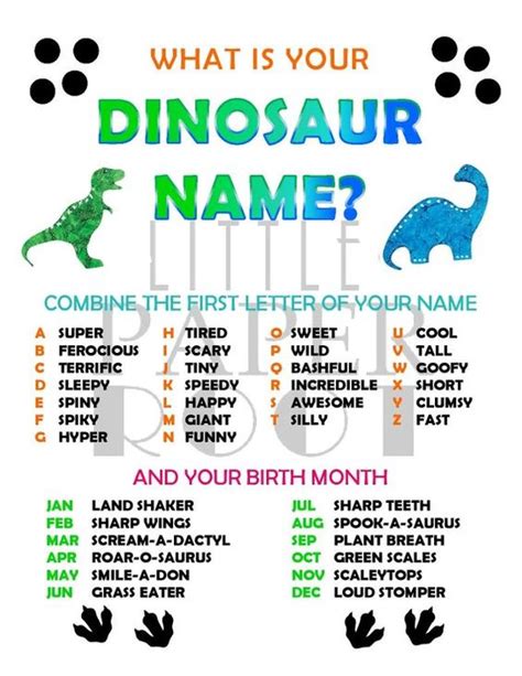 Popquizffunpalace What Is Your Dinosaur Name