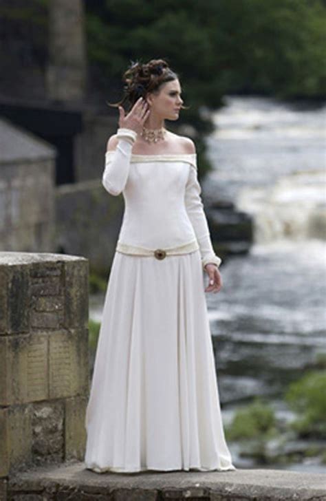 celtic wedding dress from lindsay fleming sabina medieval wedding dress irish wedding