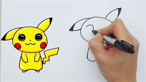 Cách Vẽ Vẽ Pikachu Chibi đơn Giản Và Dễ Thương
