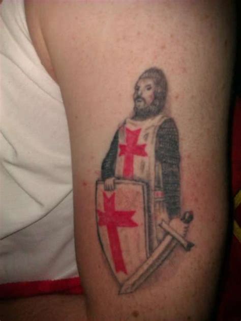 Crusader Templar Knight Tattoo