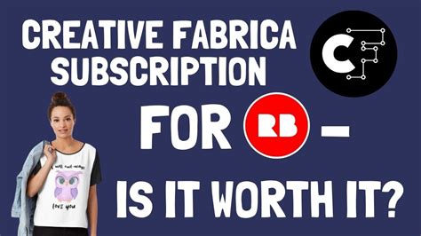 Creative Fabrica Subscription For Print On Demand Sellers Is It