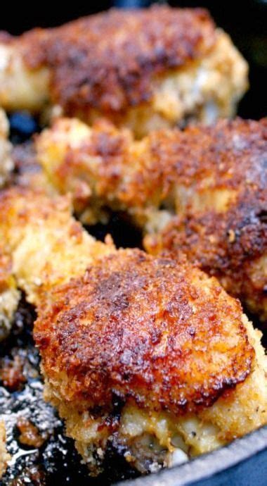 Sprayed the chicken with cooking spray before i put it in the oven and after i turned it. Oven-Fried Panko Crusted Chicken Drumsticks | Golden Brown, Crusts and Ovens | Recipes, Chicken ...
