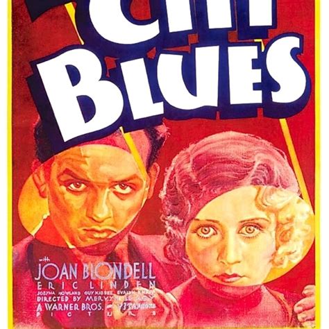 Big City Blues From Left Eric Linden Joan Blondell 1932 Movie Poster