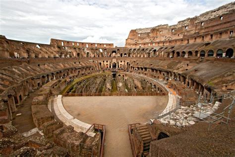 Inside Of Colosseum Stock Photo Image Of Colosseum Large 22769762