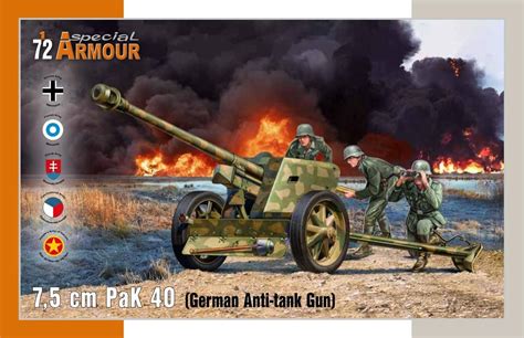 75 Cm Pak 40 ‘german Anti Tank Gun Armorama