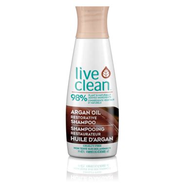 Buy Live Clean Argan Oil Restorative Shampoo At Well Ca Free Shipping