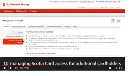 Small Business Online Banking Login Scotiabank Canada