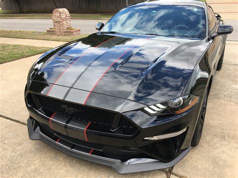Done Carbon Fiber Stripes Mistake Or Cheers 2015 S550 Mustang
