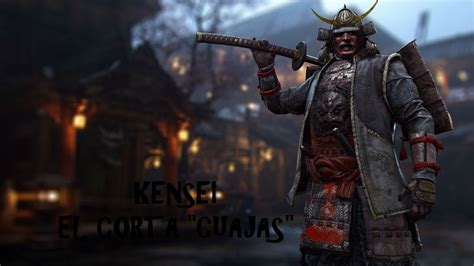 For Honor Beta Probando A Kensei El Samurai Chinorris YouTube