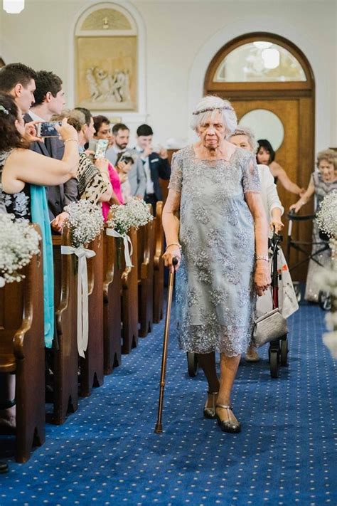 Elderly Grandmas Made Flower Girls At Couples Wedding In Sydney