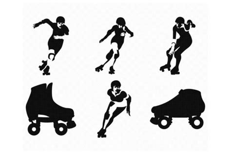 Roller Derby Svg Graphic By Crafteroks · Creative Fabrica