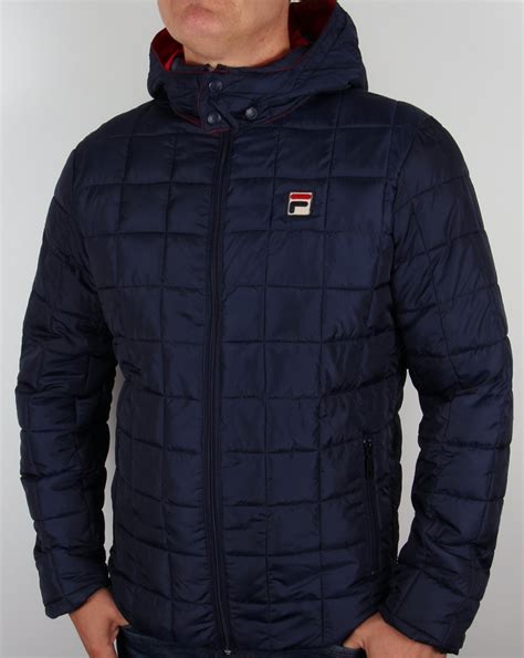 More definitions, origin and scrabble points Fila Vintage Passo Quilted Jacket Navy,coat,padded,hooded,mens
