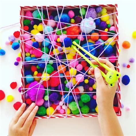 Love This Fun Fine Motor Activity Cintaandco Created 💕 To Set It Up