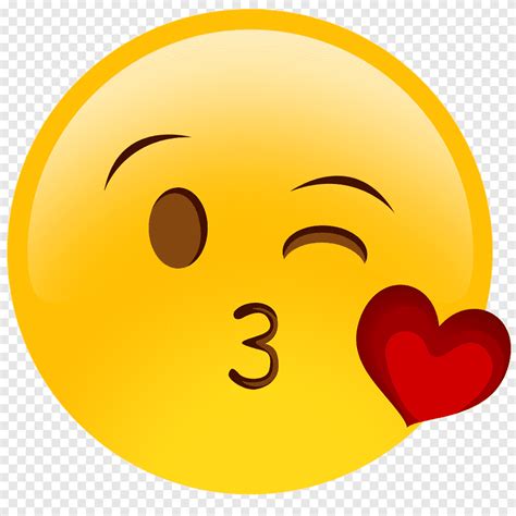 Smiley Emoticon Kiss Diamond Letter Love Heart Png Pngegg
