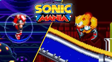 Mighty And Ray In Sonic Mania Sonic Mania Mods ~ Walkthrough Youtube