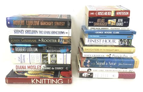 Lot 18pc Hardcover And Paperback Books