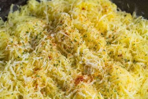 Garlic Parmesan Spaghetti Squash Salu Salo Recipes Recipe