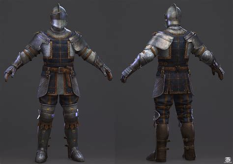 Artstation Rival Knight Blue Knights B Ge Medieval Fantasy
