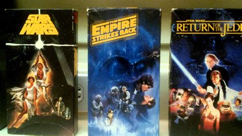 Star Wars Trilogy Vhs Box Art Youtube