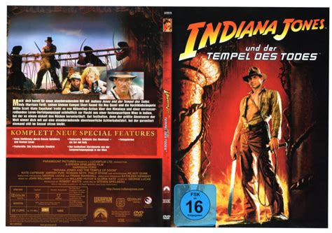 Indiana Jones Und Der Tempel Des Todes R German Dvd Cover