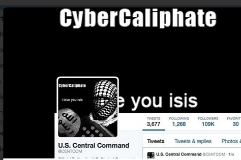 Purported Islamic Hackers Hijack Us Military Accounts Time