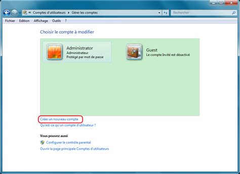 Comment Activer Un Compte Administrateur Sous Windows 7