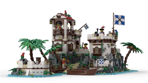 Lego Pirates Red Coat Soldier Fort I Build Rpirates