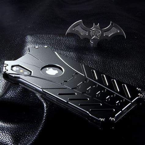 High Quality Aluminum Metal Batman Shockproof Case For Iphone 7 14