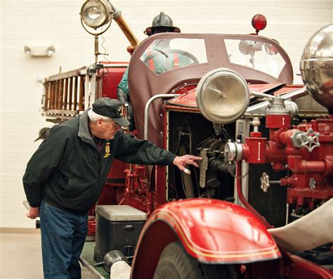 Michigan Firehouse Museum Fire Trucks Firefighter Michigan