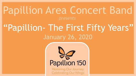 Papillion Area Concert Pac Band Papillion The First Fifty Years