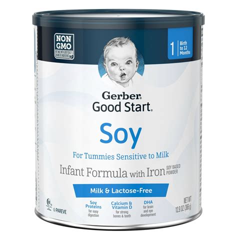 Gerber Good Start Soy Non Gmo Powder Infant Formula Stage 1 129 Oz