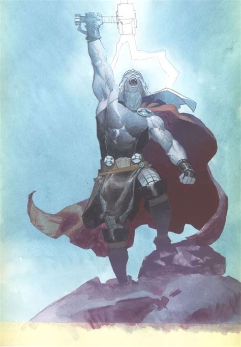 Thor Step By Step Painting By Esad Ribic Gen Discussion Comic Vine