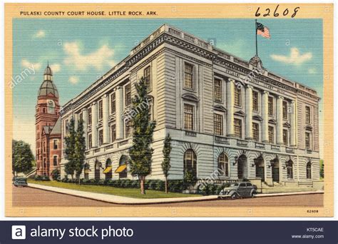 Pulaski County Court House Little Rock Ark 62608 Stock Photo Alamy