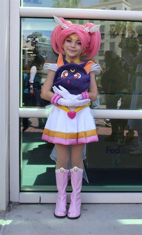 With this cosplay makeup you can make yourself look just like. Sailor Chibi Moon | Sailor moon halloween costume, Sailor moon halloween, Sailor moon costume