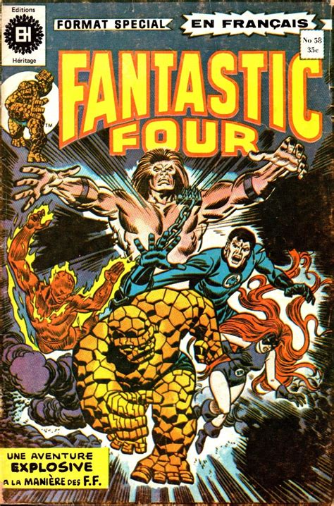 Fantastic Four Éditions Héritage 58 Cinq Personnages En Quête Dun