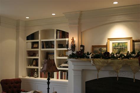 Photos Fireside Bookcase Surrounds Hand Made Fireplace Mantle